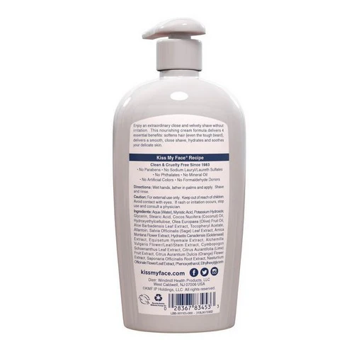 Kiss My Face, Moisture Shave, Cool Mint EA 1/11 OZ - Image 2