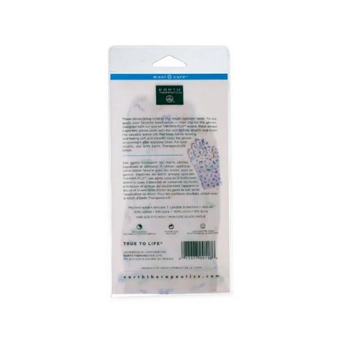 Earth Therapeutics, Moisturizing Hand Gloves, W/garden Prints 1 Pair - Image 2