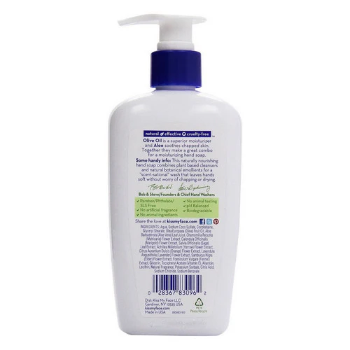Kiss My Face, Moisturizing Hand Soap, Olive & Aloe, 9 Oz - Image 2
