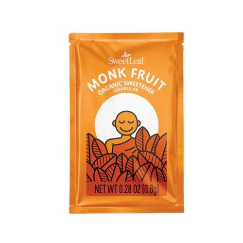 Sweetleaf Stevia, Monk Fruit Organic Sweetener Granular, 80 Count - Image 2