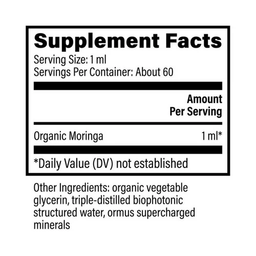 Global Healing Center, Moringa, 2 Oz - Image 2