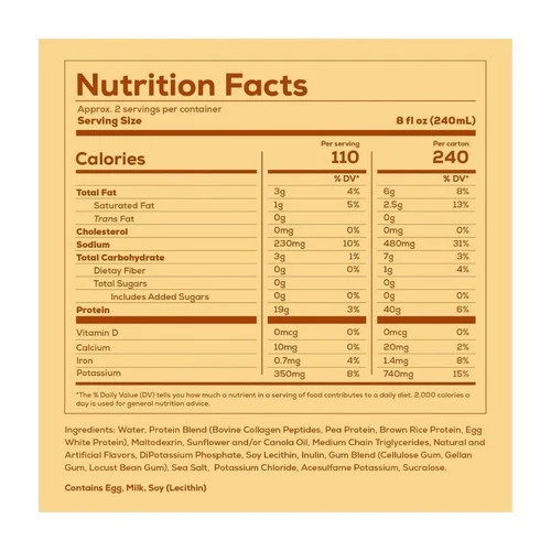 JST WRK Energy, MRE Protein Shake Salted Caramel, 12 Count - Image 3