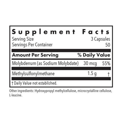 Nutricology/ Allergy Research Group, MSM 500 Methylsulfonylmethane, 150 Veg Caps - Image 2