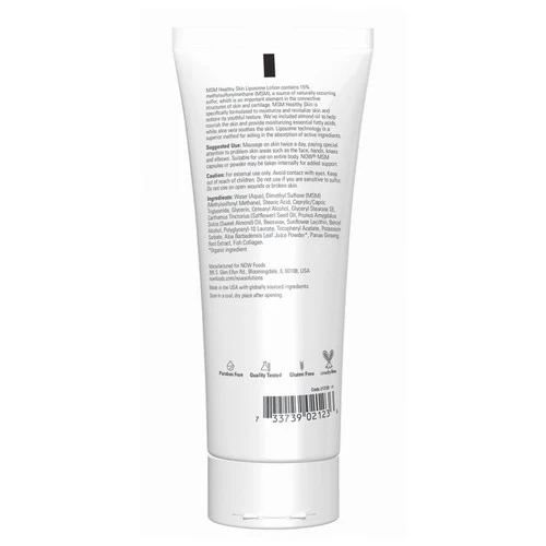 Now Foods, M.S.M Liposome Lotion, 8 OZ - Image 2