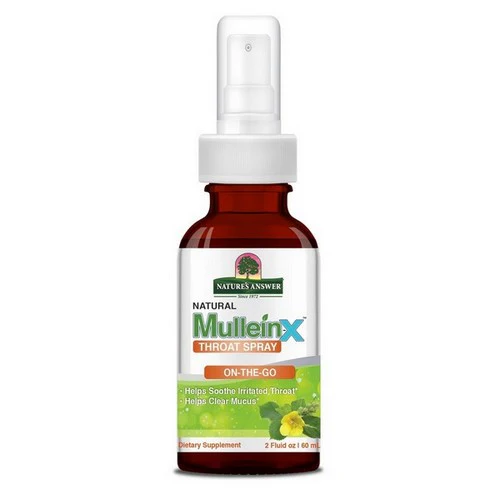 Nature's Answer, Mullein X Throat Spray, 2 Oz - Image 2