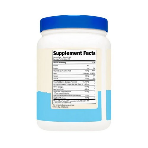 Nutricost, Multi Collagen Protein + Beauty Powder, 30 Serving - Image 2