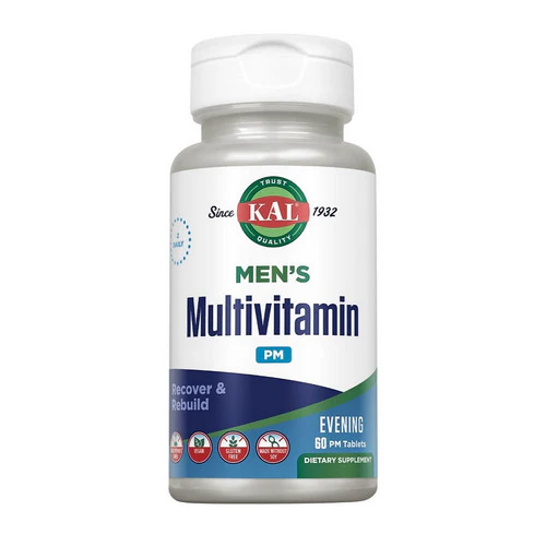Kal, Multivitamin Am/Pm Men's, 2x60 Caps - Image 3