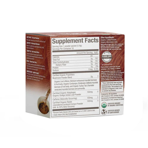 Om Mushrooms, Mushroom Coffee Blend, 6.24 Oz - Image 2