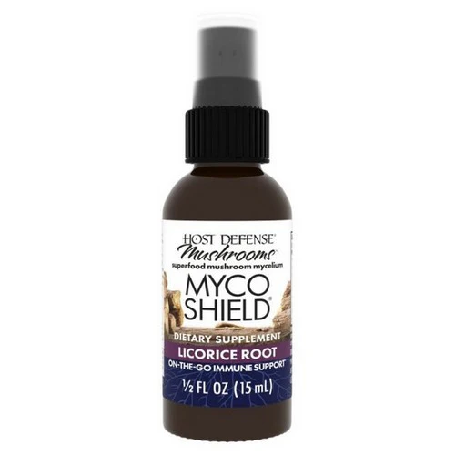 Host Defense, MycoShield Spray Licorice Root, 0.5 Fl Oz - Image 2