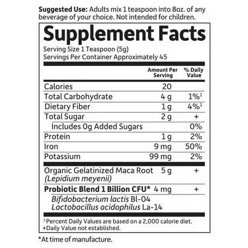 Garden of Life, Organics Maca Root Powder, 7.93 Oz - Image 2