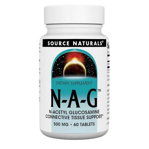 Source Naturals, N-A-G, 500 mg, 60 Tabs