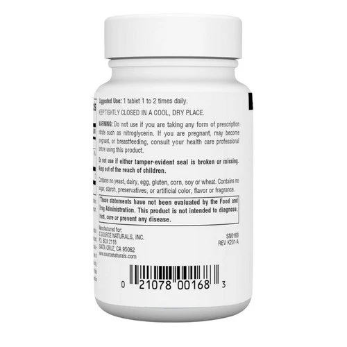 Source Naturals, N-Acetyl Cysteine, 1000 MG, 30 Tabs - Image 3