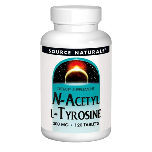 Source Naturals, N-Acetyl L-Tyrosine, 300 mg, 120 Tabs
