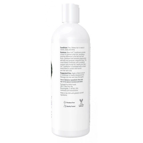 Now Foods, Natural Berry Full Conditioner, 16 oz - Image 2