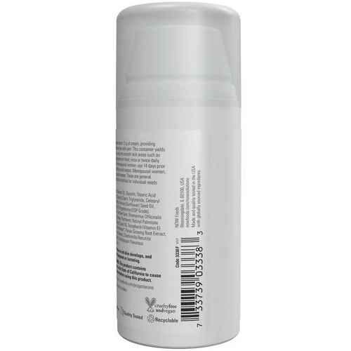Now Foods, Natural Progesterone Liposomal Skin Cream, 3 OZ - Image 3