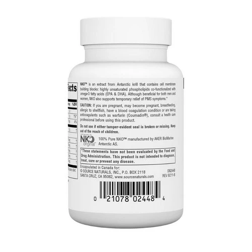 Source Naturals, Neptune Krill Oil, 1000 mg, 30 sgels - Image 3