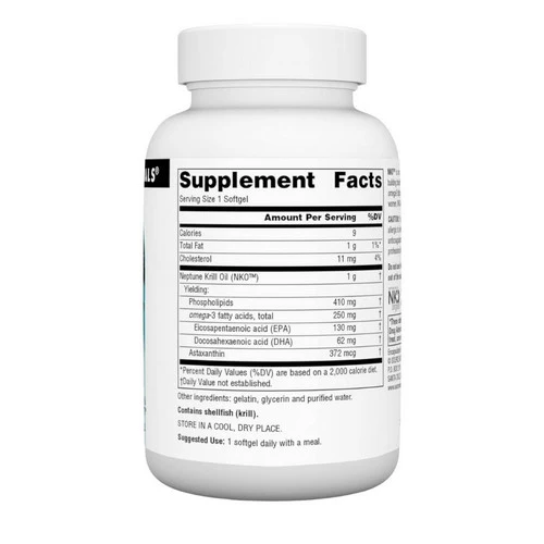 Source Naturals, Neptune Krill Oil, 1000 mg, 60 sgels - Image 2