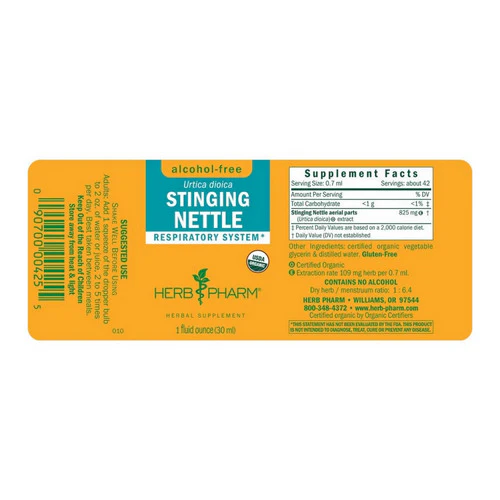 Herb Pharm, Nettle Glycerite, 1 OZ - Image 2