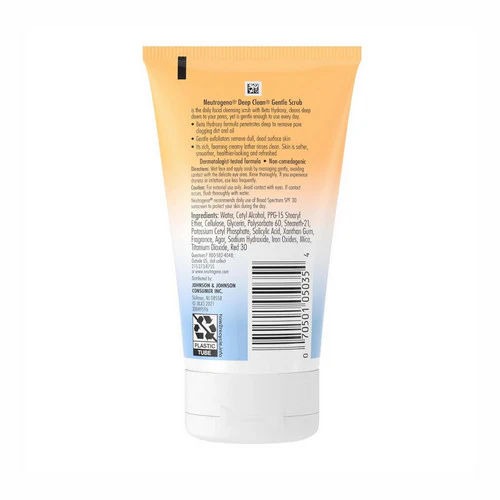 Neutrogena, Deep Clean Gentle Facial Scrub, 4.2 oz - Image 2
