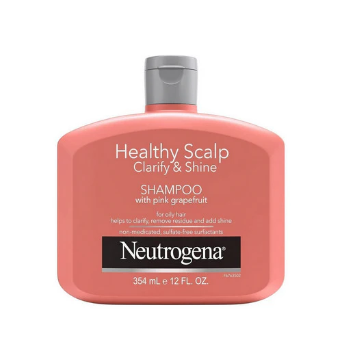 Neutrogena, Healthy Scalp Clarify And Shine Shampoo With Pink Grapefruit, 12 Oz