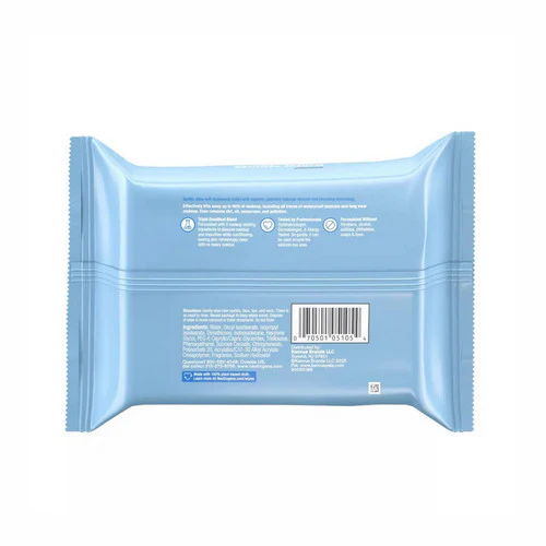 Neutrogena, Makeup Remover Cleansing Towelettes Refill Pack, 25 each - Image 2