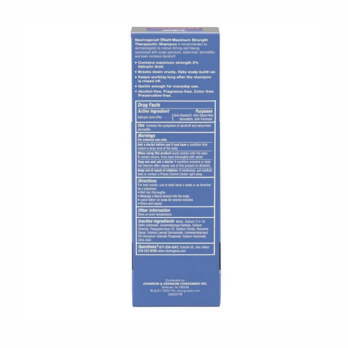 Neutrogena, T/Sal Therapeutic Shampoo, 4.5 oz - Image 3