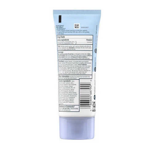 Neutrogena, Ultra Sheer Dry-Touch Sunscreen Lotion Spf 55, 3 oz - Image 2