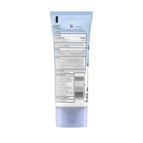 Neutrogena, Ultra Sheer Dry-Touch Sunblock Spf 70, 3 Oz - Image 2