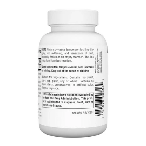 Source Naturals, Niacin, 250 mg, 250 Tabs - Image 3