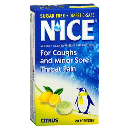 Kaopectate, N'ice Sugar Free Lozenges, Cherry 24 Each
