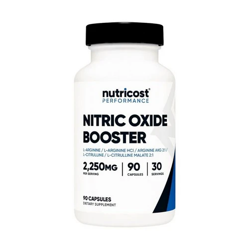 Nutricost, Nitric Oxide Booster, 750 Mg, 90 Caps