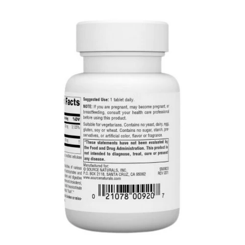 Source Naturals, No-Flush Niacin, 500 mg, 30 Tabs - Image 3