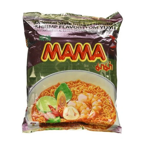 Mama, Noodle Sour Shrimp, 2.12 Oz(Case Of 24)