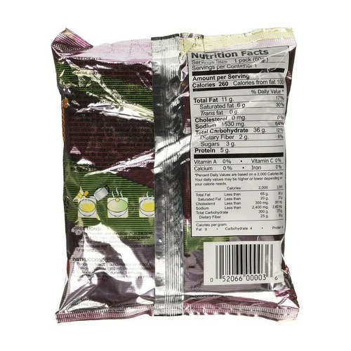 Mama, Noodle Sour Shrimp, 2.12 Oz(Case Of 24) - Image 2