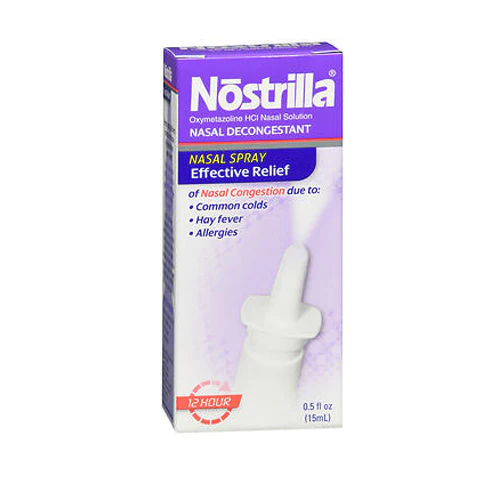 Nostrilla, Nasal Decongestant Original Fast Relief, 0.5 oz