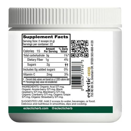 Eclectic Herb, Nutrigenomic Berry  FDP, 90 gm - Image 3