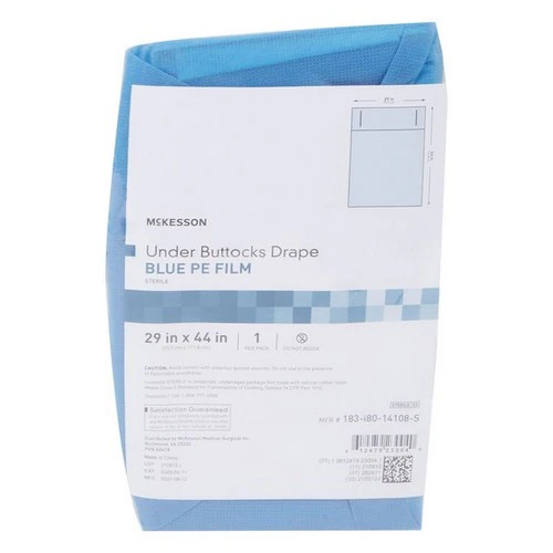 McKesson, Obstetrics Gynecology Drape Under Buttocks Drape 32 W X 50 L Inch 183-I80-14111-S, Case Of 25