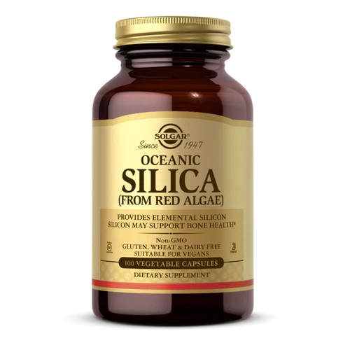 Solgar, Oceanic Silica, 25 mg, 100 V Caps