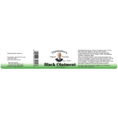 Dr. Christophers Formulas, Ointment Black Drawing, 2 oz - Image 2