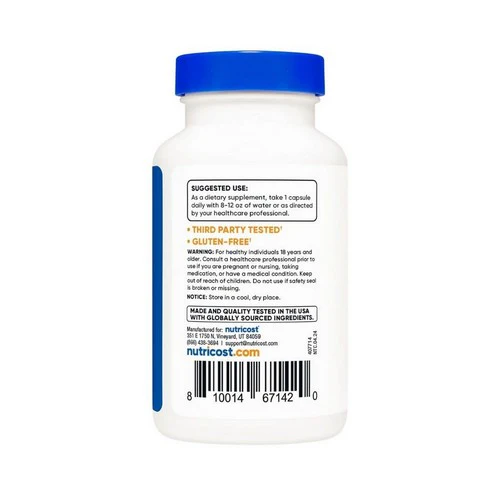Nutricost, Olive Leaf 20% Oleuropein, 750 Mg, 90 Caps - Image 3