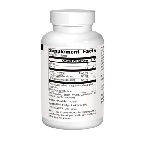 Source Naturals, Omega Epa Fish Oil, 1000 MG, 200 Softgel - Image 2