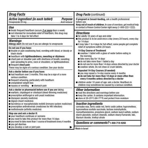 Good Sense, Omeprazole Delayed Release Tablets, 20 Mg, 28 Tabs - Image 2