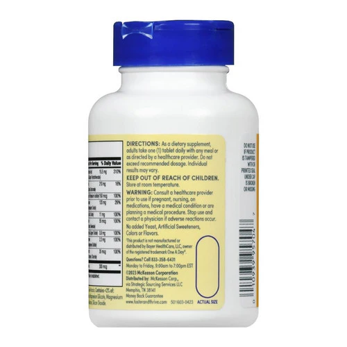 Foster And Thrive, One Daily Men'S, 100 Tabs - Image 2