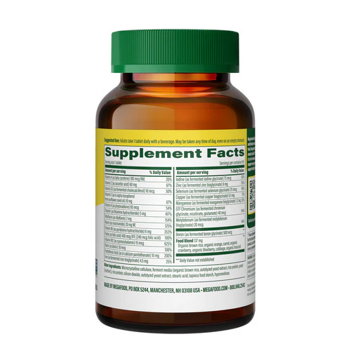 MegaFood, One Daily Multivitamin, 90 Tabs - Image 3