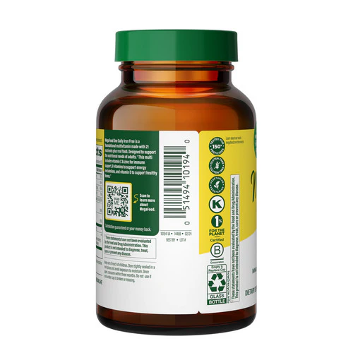 MegaFood, One Daily Multivitamin Iron Free, 90 Tabs - Image 2