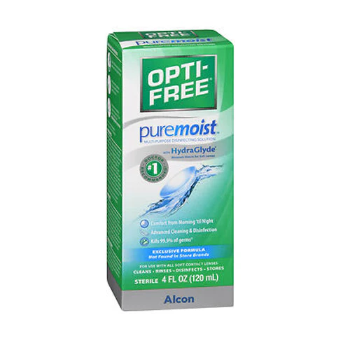 Opti-Free, Pure Moist Multi-Purpose Solutin, 4 oz