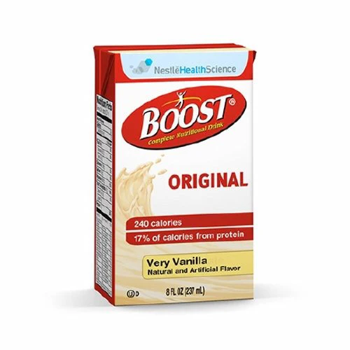 Nestle Healthcare Nutrition, Boost Balanced Nutrition Drink Very Vanilla, 8 Oz
