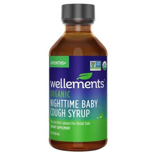Wellements, Organic Baby Cough & Mucus Night Time, 2 Oz - Image 2