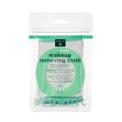 Earth Therapeutics, Organic Cotton Makeup Removing Cloth, 1 Unit