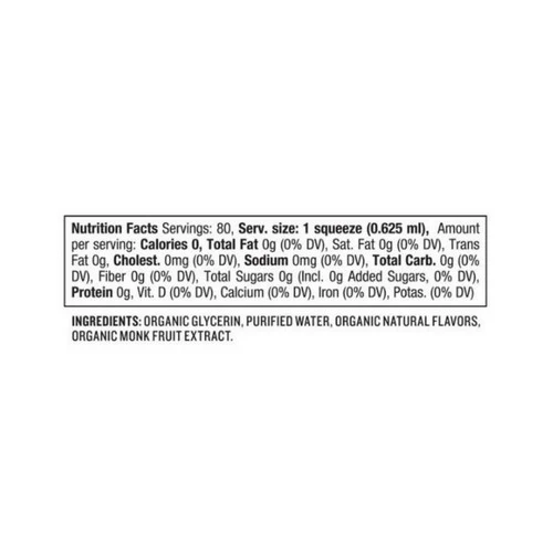 Sweetleaf Stevia, Organic Monk Fruit Sweetener Squeezable French Vanilla, 1.7 Oz - Image 2